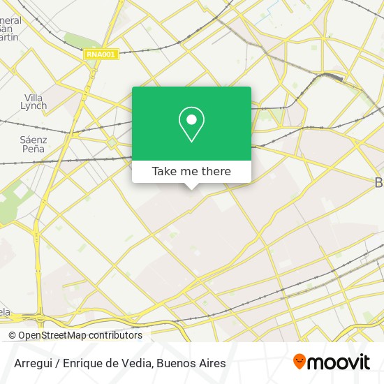 Mapa de Arregui / Enrique de Vedia