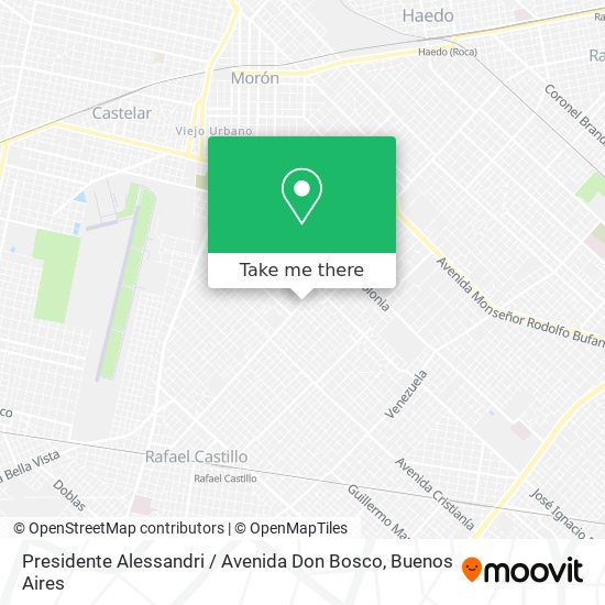 Presidente Alessandri / Avenida Don Bosco map