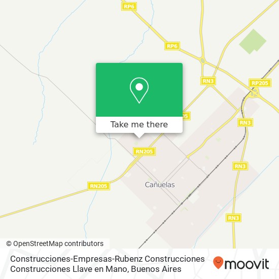 Mapa de Construcciones-Empresas-Rubenz Construcciones Construcciones Llave en Mano