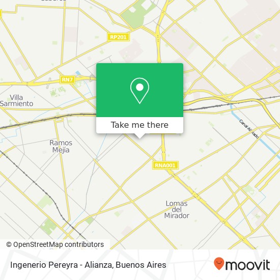 Ingenerio Pereyra - Alianza map
