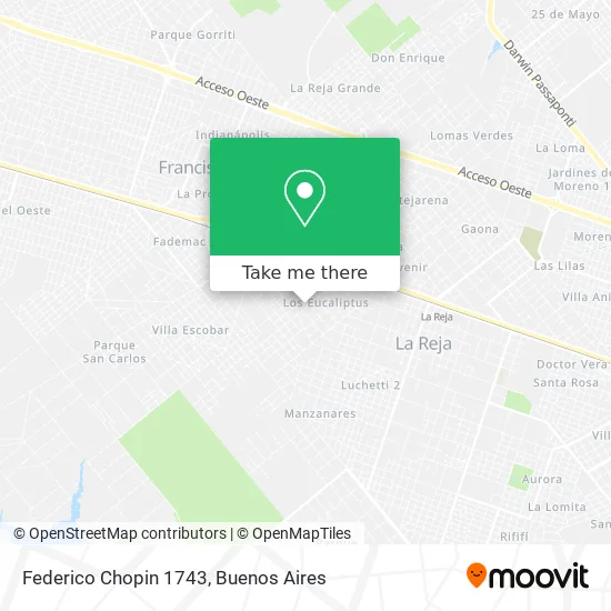 Federico Chopin 1743 map