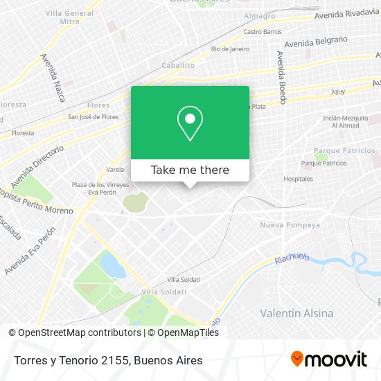 Torres y Tenorio 2155 map