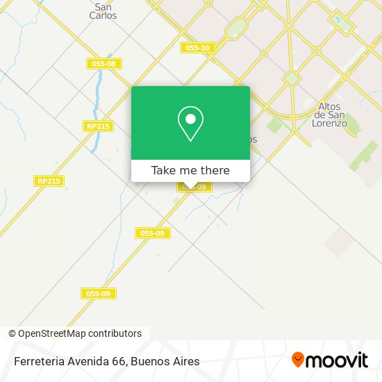 Ferreteria Avenida 66 map