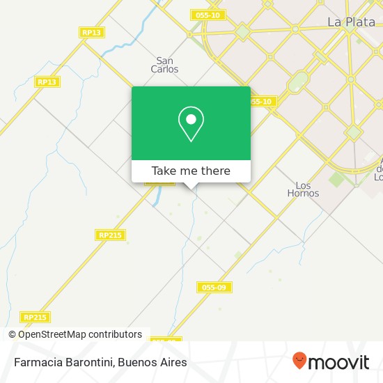 Farmacia Barontini map