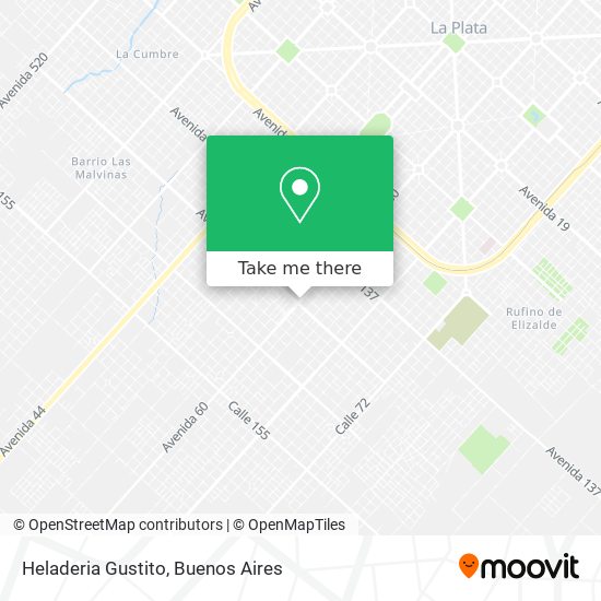 Heladeria Gustito map