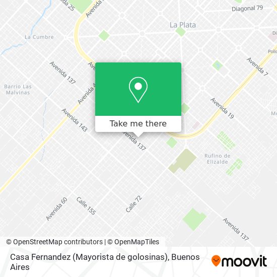 Casa Fernandez (Mayorista de golosinas) map