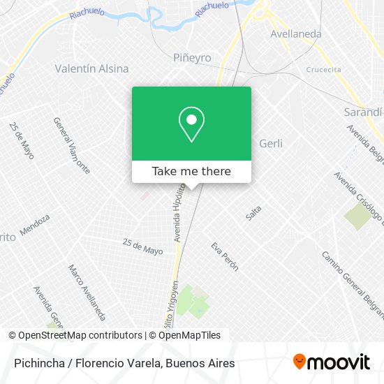 Pichincha / Florencio Varela map