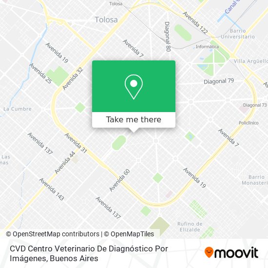 CVD Centro Veterinario De Diagnóstico Por Imágenes map