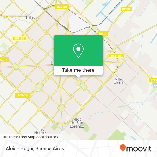 Mapa de Aloise Hogar