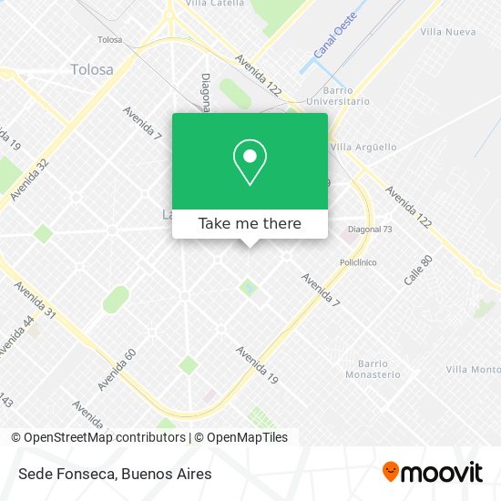 Mapa de Sede Fonseca