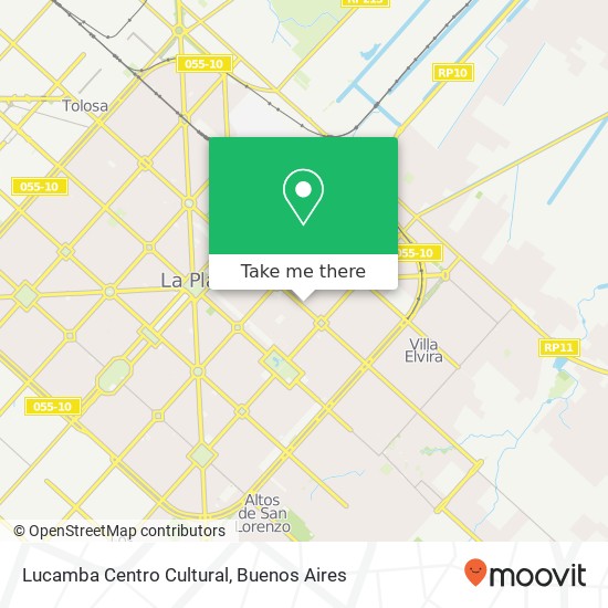 Lucamba Centro Cultural map