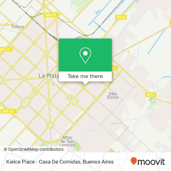 Kielce Piace - Casa De Comidas map