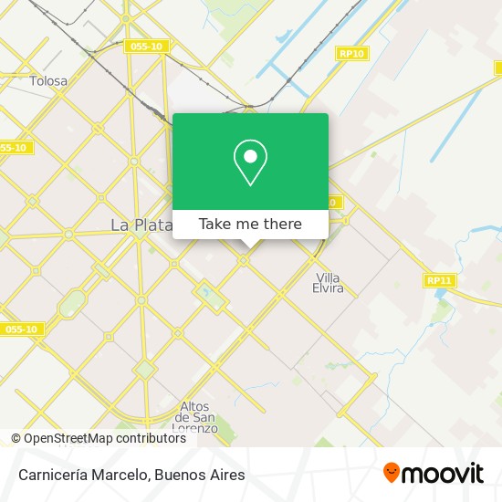 Carnicería Marcelo map