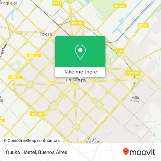 Quuko Hostel map