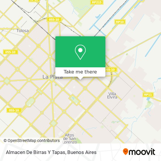 Almacen De Birras Y Tapas map