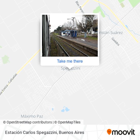 Estación Carlos Spegazzini map