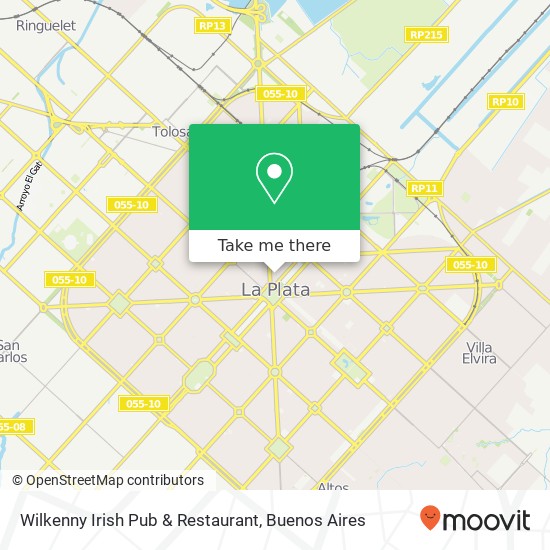 Wilkenny Irish Pub & Restaurant map