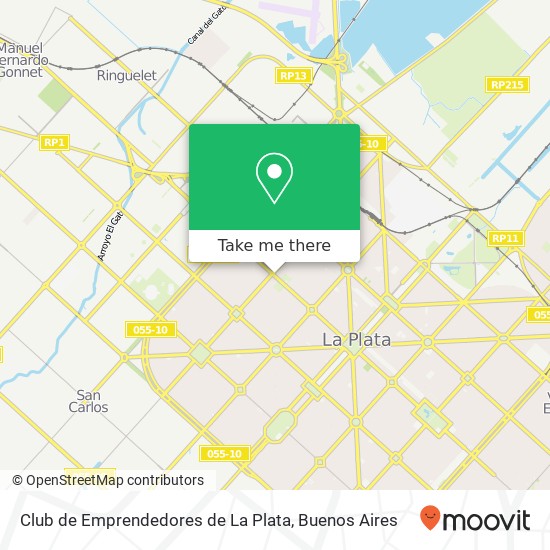 Club de Emprendedores de La Plata map