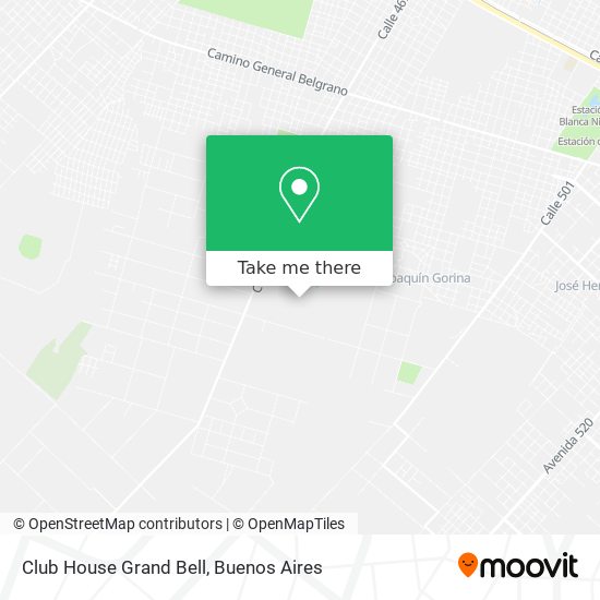 Club House Grand Bell map