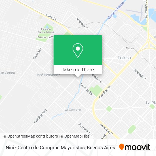 Nini - Centro de Compras Mayoristas map