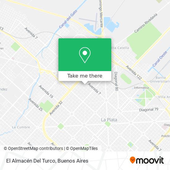 El Almacén Del Turco map