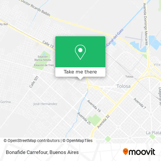 Bonafide Carrefour map