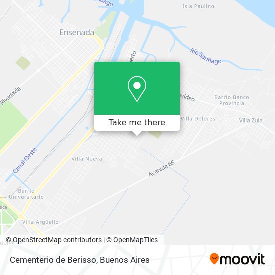 Cementerio de Berisso map