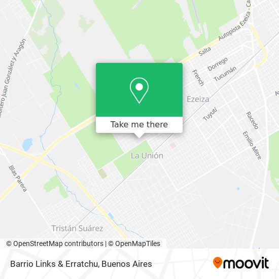Barrio Links & Erratchu map