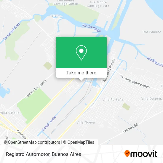 Registro Automotor map