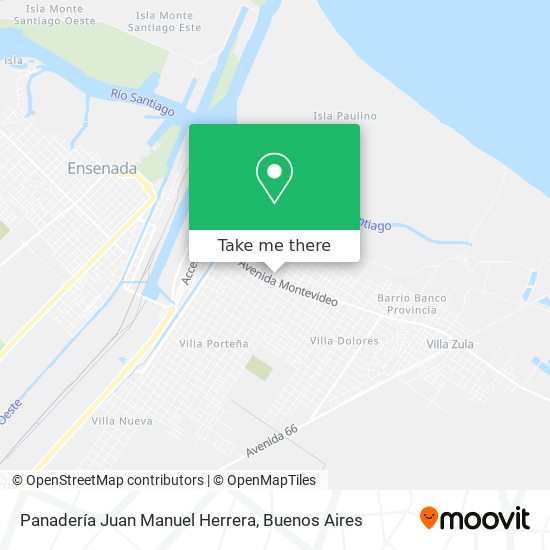 Mapa de Panadería Juan Manuel Herrera