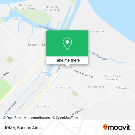 Mapa de IOMA