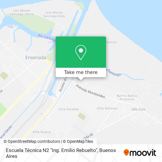 Mapa de Escuela Técnica N2 "Ing. Emilio Rebuelto"