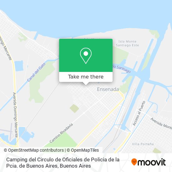 Camping del Circulo de Oficiales de Policia de la Pcia. de Buenos Aires map