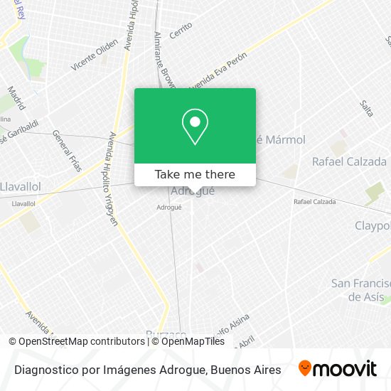 Diagnostico por Imágenes Adrogue map