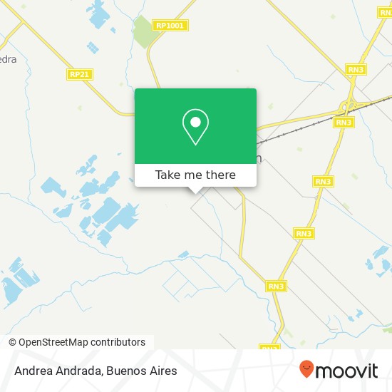 Andrea Andrada map