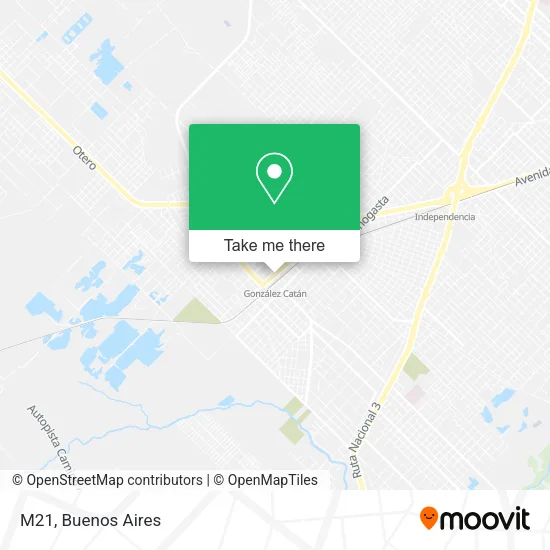 M21 map