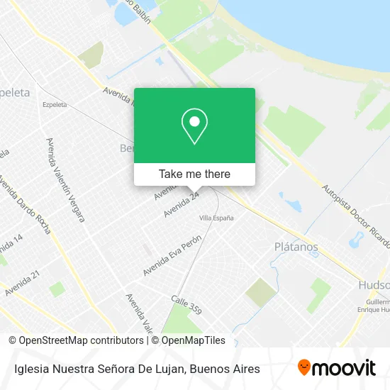 Mapa de Iglesia Nuestra Señora De Lujan