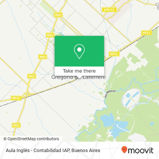 Aula Inglés - Contabilidad IAP map