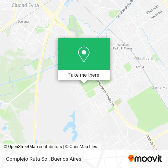 Complejo Ruta Sol map