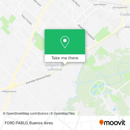 FORD PABLO map