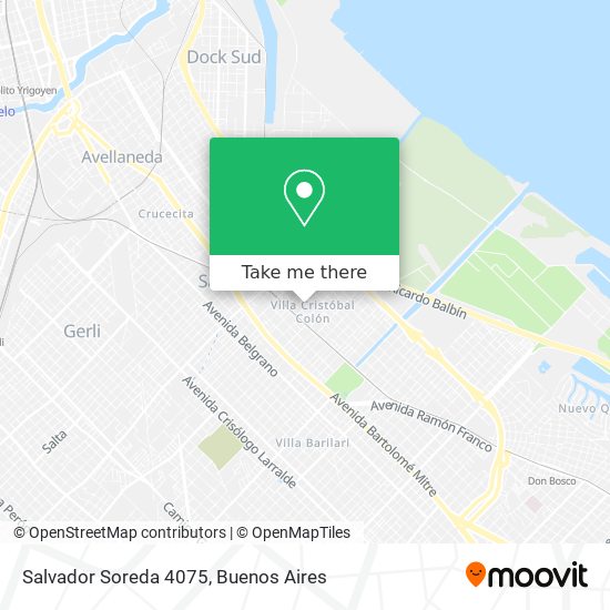 Salvador Soreda 4075 map