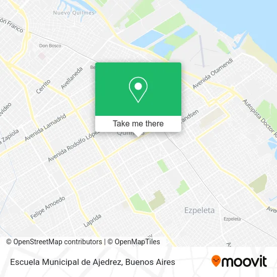Escuela Municipal de Ajedrez map