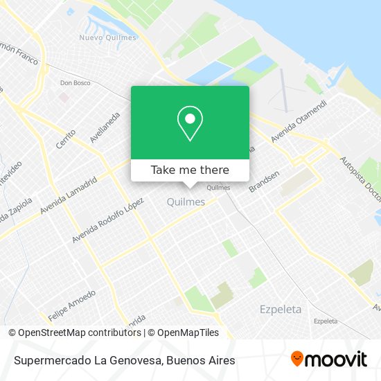 Supermercado La Genovesa map