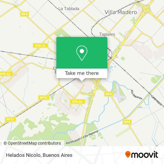 Helados Nicolo map