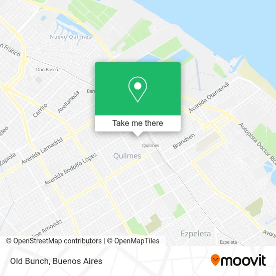 Old Bunch map