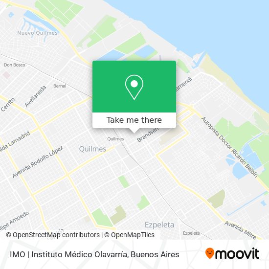 IMO | Instituto Médico Olavarría map