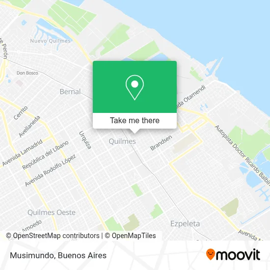 Musimundo map