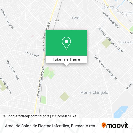 Arco Iris Salon de Fiestas Infantiles map