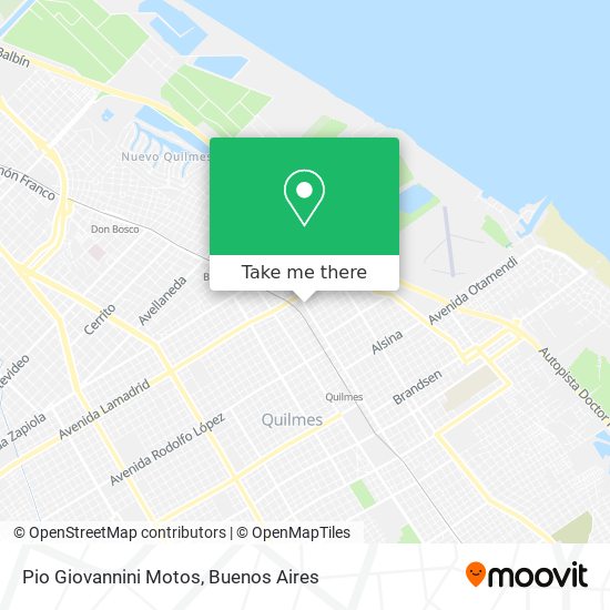 Pio Giovannini Motos map