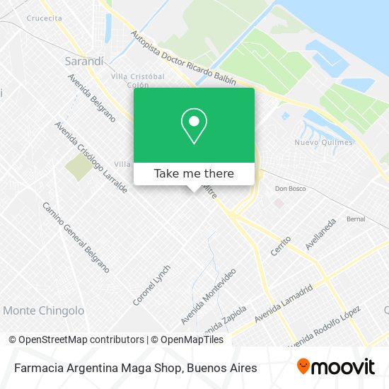 Mapa de Farmacia Argentina Maga Shop